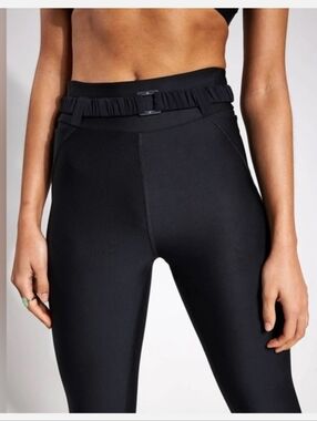 Alo Airlift High-Waist 7/8 Charmer Leggings Belted Hi-Rise Tights